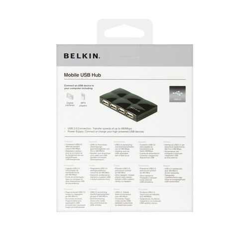 Hi-Speed USB 2.0 7-Port Mobile Hub