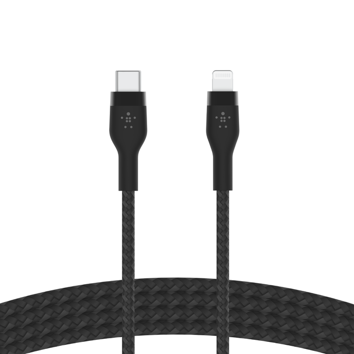 Belkin Thunderbolt 4 Cable (2M, 6.6ft Power Cable), USB-C to USB-C Cable w/  100W Power Delivery, USB 4 Compliant, Compatible with Thunderbolt 3