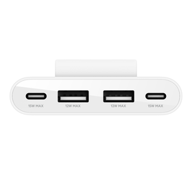 4-Port USB Power Extender , White, hi-res