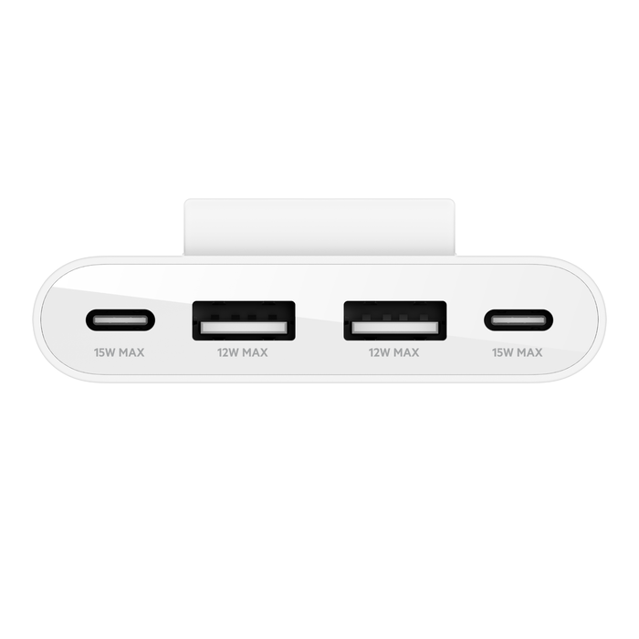 4-Port USB Power Extender , White, hi-res