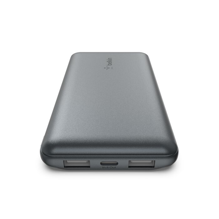 BEL 15W TYPE-C POWER BANK 10K Grey — Belkin