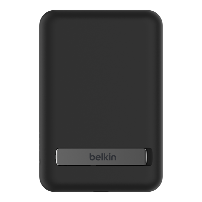 磁力無線行動充電器 配支架 5K 行動電源 (MagSafe 相容), Black, hi-res