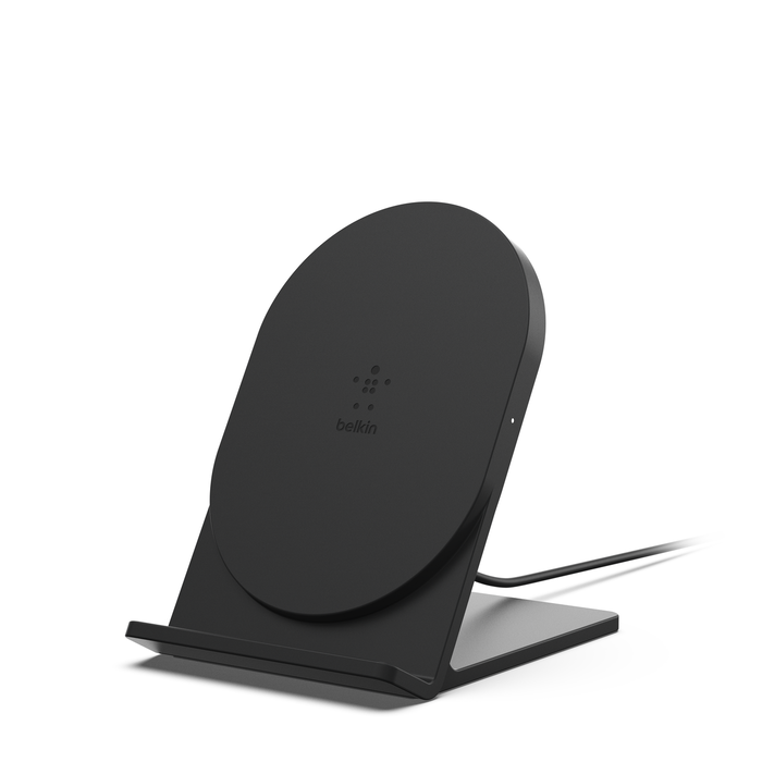 BOOST↑UP™ Wireless Charging Stand 5W (2019, AC Adapter Not Included), Black, hi-res