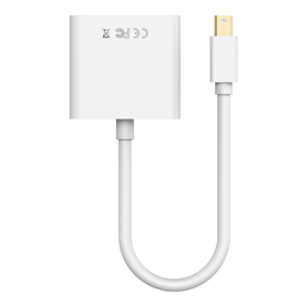 Mini DisplayPort to DVI Adapter, M/F, 1080p, , hi-res