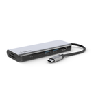 Meerpoorts 7-in-1 USB-C-hubadapter, Grijs, hi-res