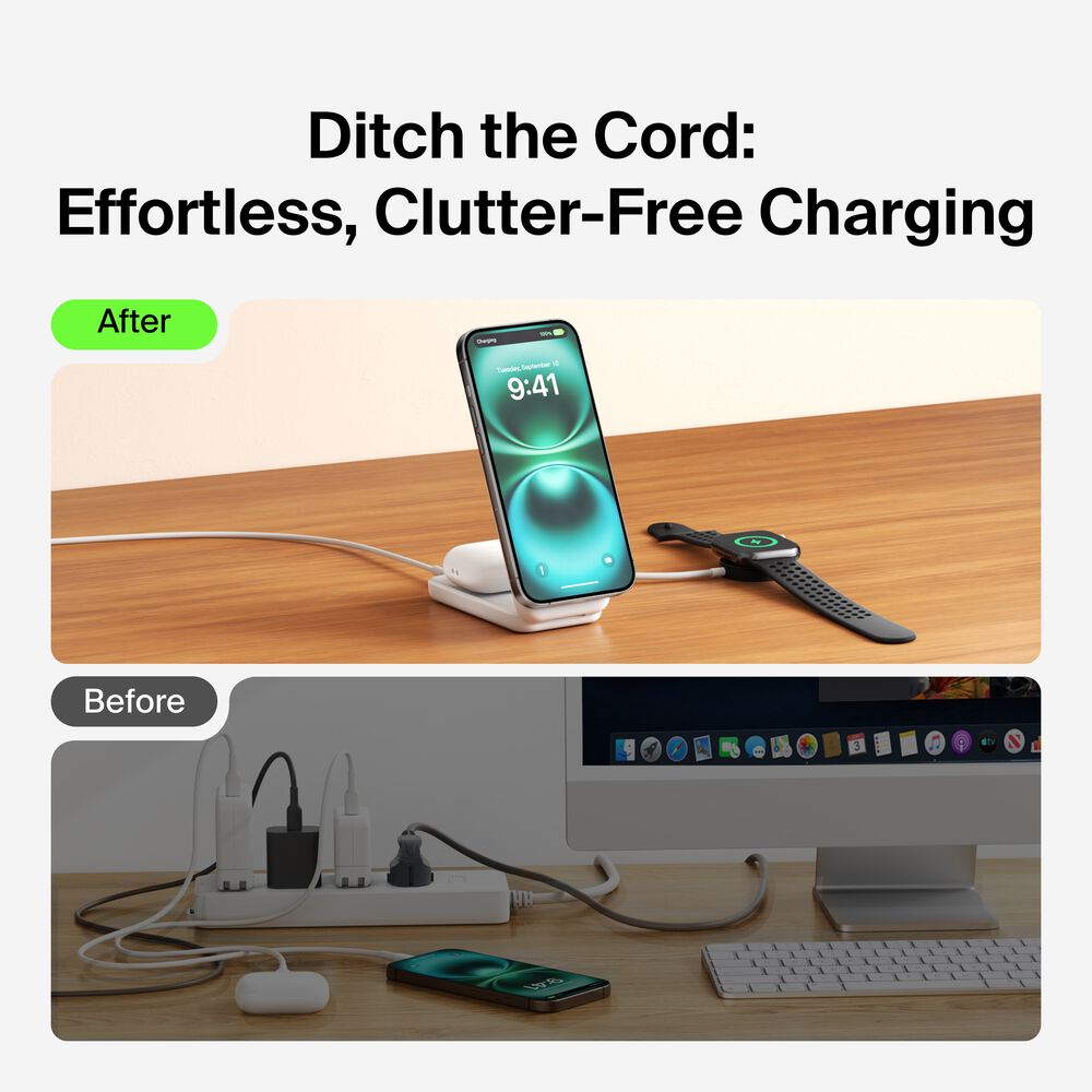 2-in-1 Foldable Magnetic Charger with Qi2 25W, , hi-res