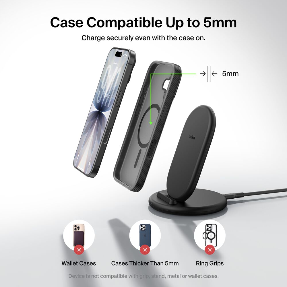 Wireless Charging Stand 15W, , hi-res