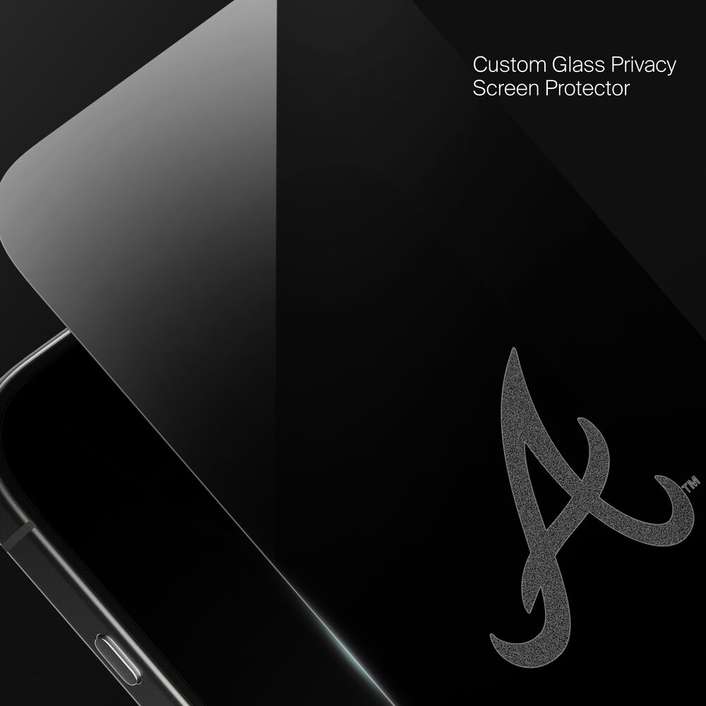 Atlanta Braves Custom Glass Screen Protector, , hi-res