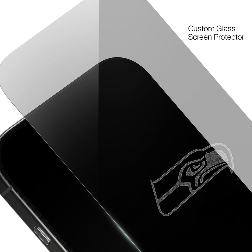 Seattle Seahawks Custom Glass Screen Protector, , hi-res