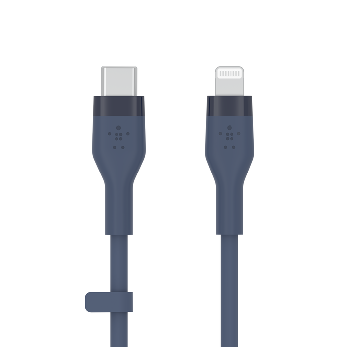 C&acirc;ble USB-C avec connecteur Lightning, Bleu, hi-res