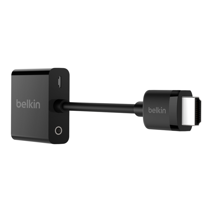 Adaptador de HDMI® a VGA de Belkin con corriente por micro-USB