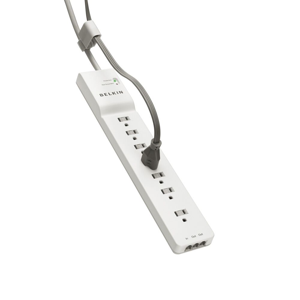 7 Outlet Home/Office Surge Protector 6' cord, , hi-res
