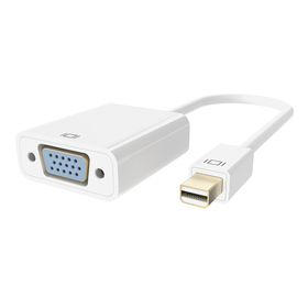 Mini DisplayPort to VGA Video Adapter, M/F, 1080p, , hi-res