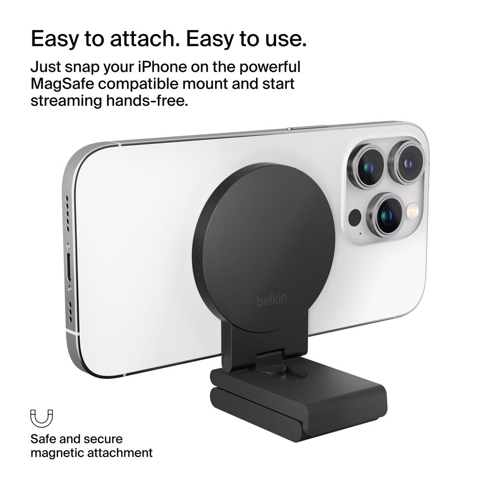 iPhone Mount with MagSafe for Mac Desktops and Displays, , hi-res