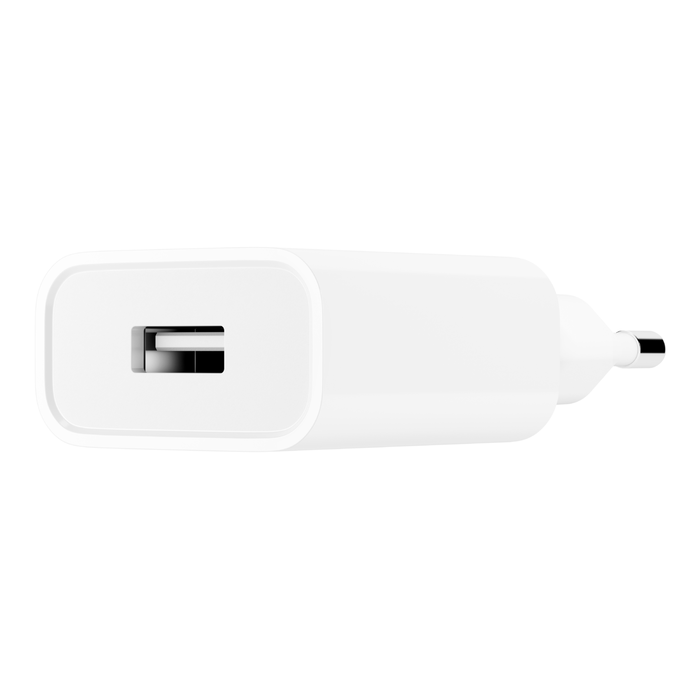 Cargador de pared USB-A de 18 W con Quick Charge 3.0, Blanco, hi-res