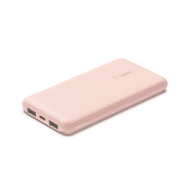 モバイル充電器 10K + USB-A - USB-C 充電ケーブル, Rose Gold, hi-res