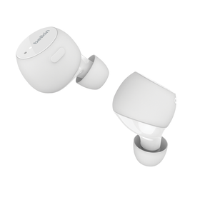 Wireless Noise Cancelling Earbuds, White, hi-res