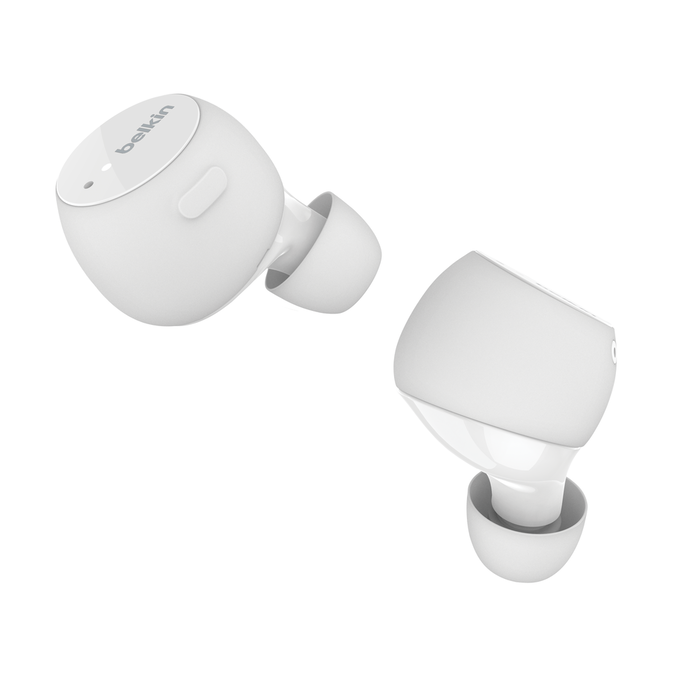 Wireless Noise Cancelling Earbuds, White, hi-res