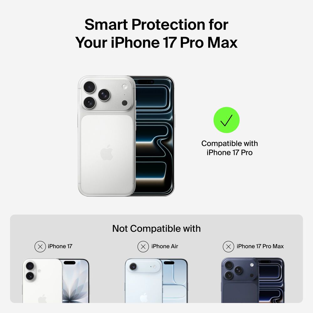 Protect Series Case for iPhone 17 Pro, Black, hi-res