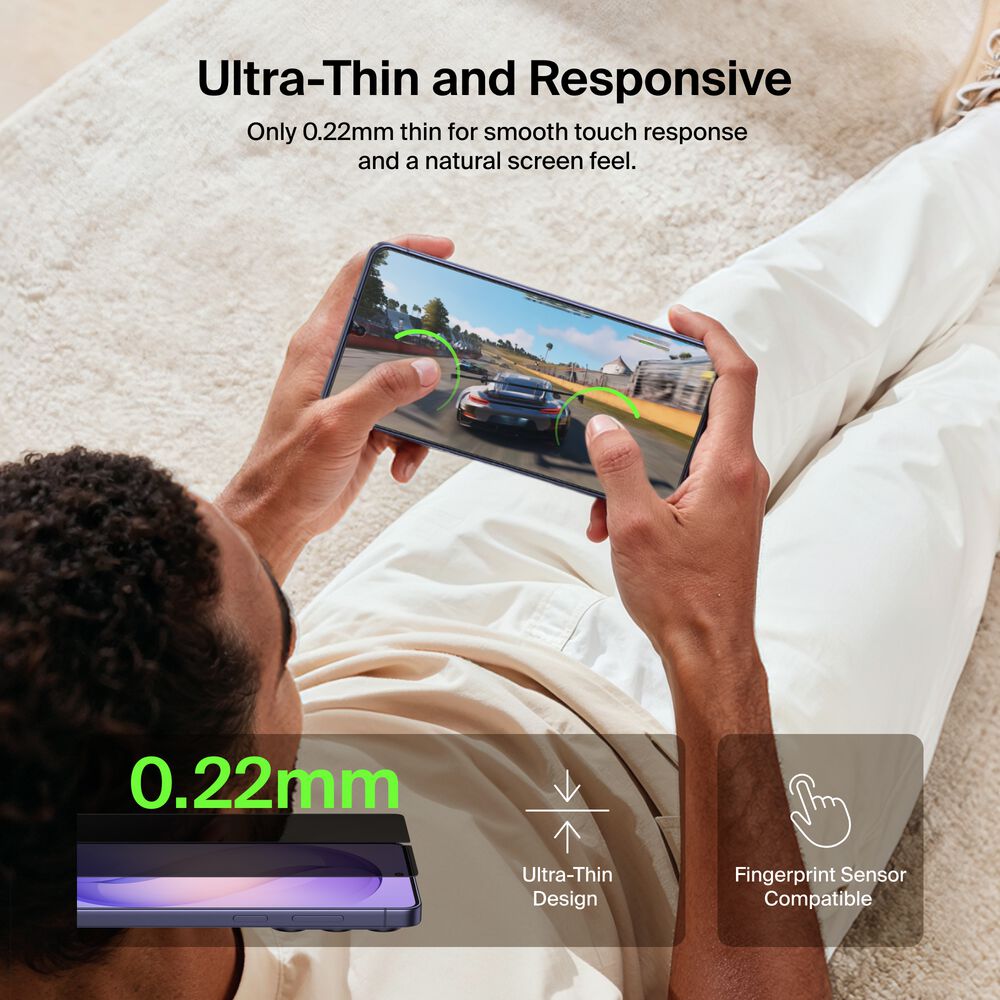 Titan SmartShield Privacy Filter Screen Protector for Samsung Galaxy S26 Ultra, , hi-res