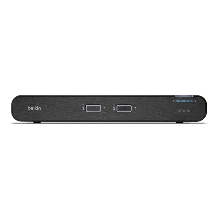 Universal Secure KVM Switch, 2-Port Dual Head w/ CAC