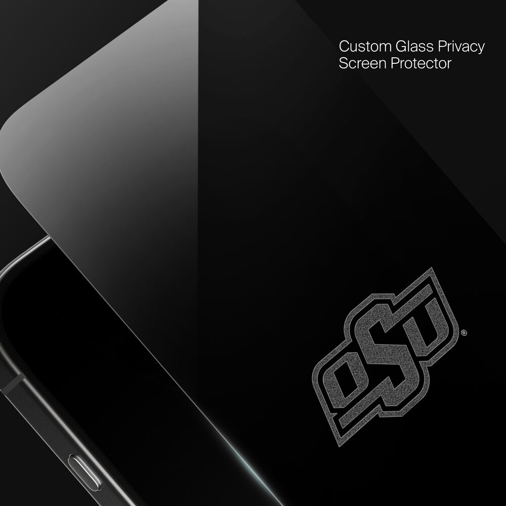 Oklahoma State Cowboys Custom Glass Screen Protector, , hi-res