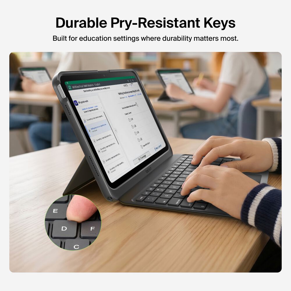 USB-C Keyboard Folio with Display Hub for iPad, , hi-res