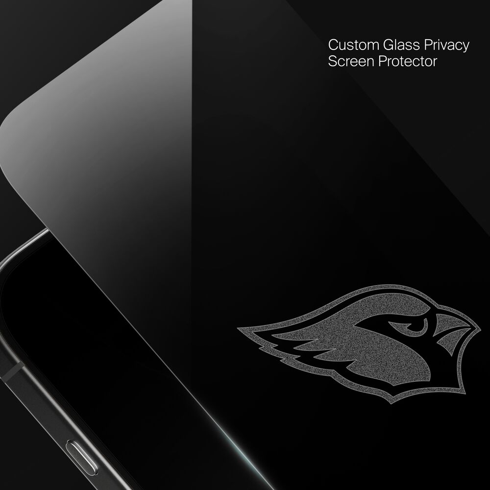 Arizona Cardinals Custom Glass Screen Protector, , hi-res