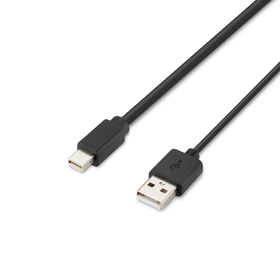 Modular Mini DP Single-Head Host Cable 6 ft., Black, hi-res