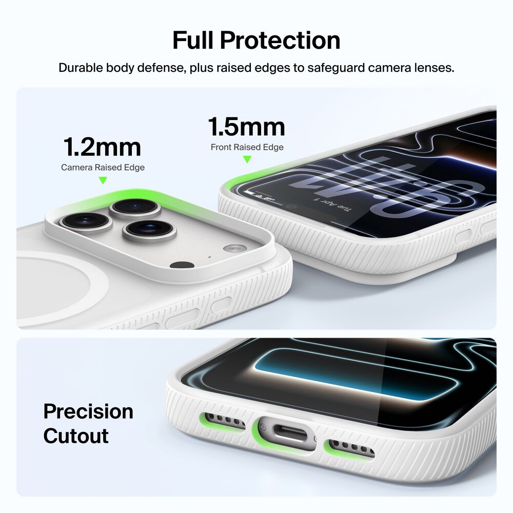 Grip Series Case for iPhone 18 Pro, Clear, hi-res