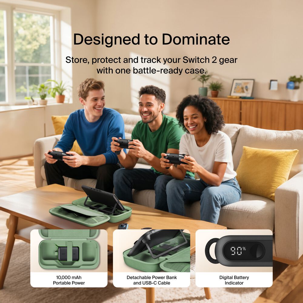 Charging Case for Nintendo Switch 2, Pistachio Green, hi-res