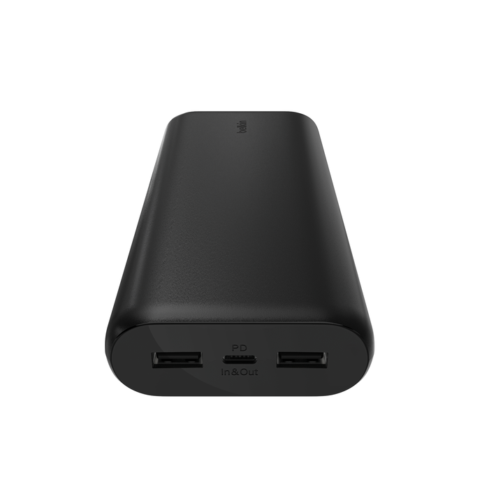 3-Port Compact Power Bank 20K with PD 20W