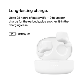 True Wireless Earbuds, White, hi-res