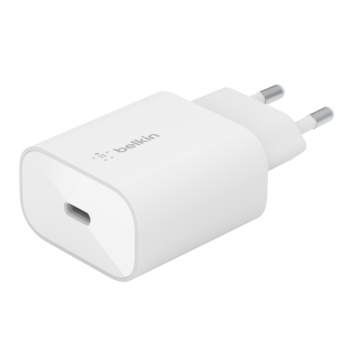  Belkin Cargador de pared USB-C de 18 W con cable USB-C a  Lightning de 4 pies (cargador rápido para iPhone 11, 11 Pro, 11 Pro Max,  XS, XS Max, XR, X