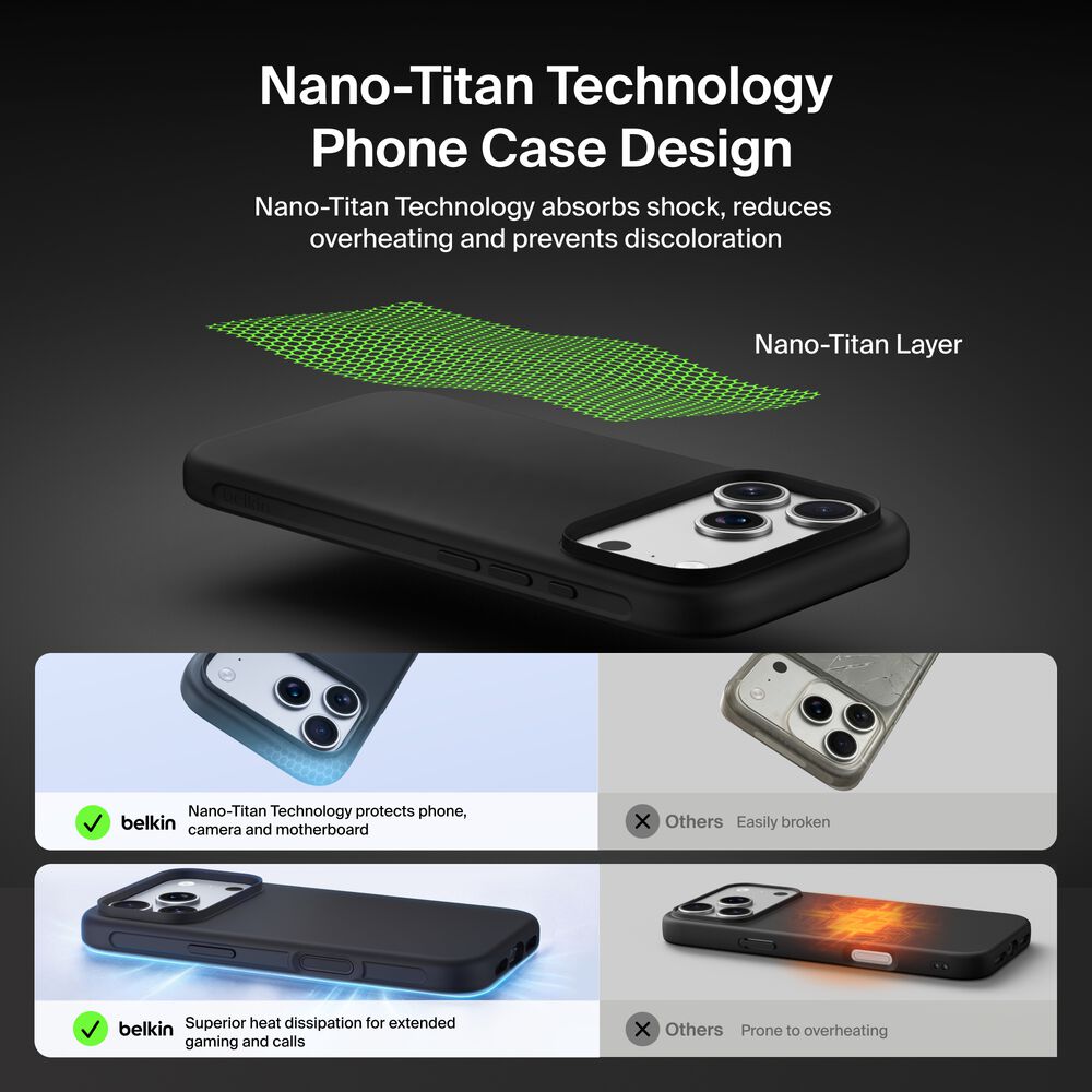 Protect Series Case for iPhone 18 Pro / iPhone 17 Pro, Black, hi-res