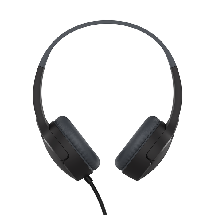 Wired On-Ear Headphones for Kids, Black, hi-res