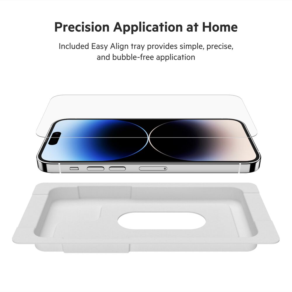 UltraGlass Treated Screen Protector for iPhone 14 Pro, , hi-res