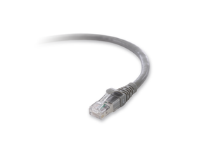 CAT6a Snagless Patch Cord, Gray, hi-res