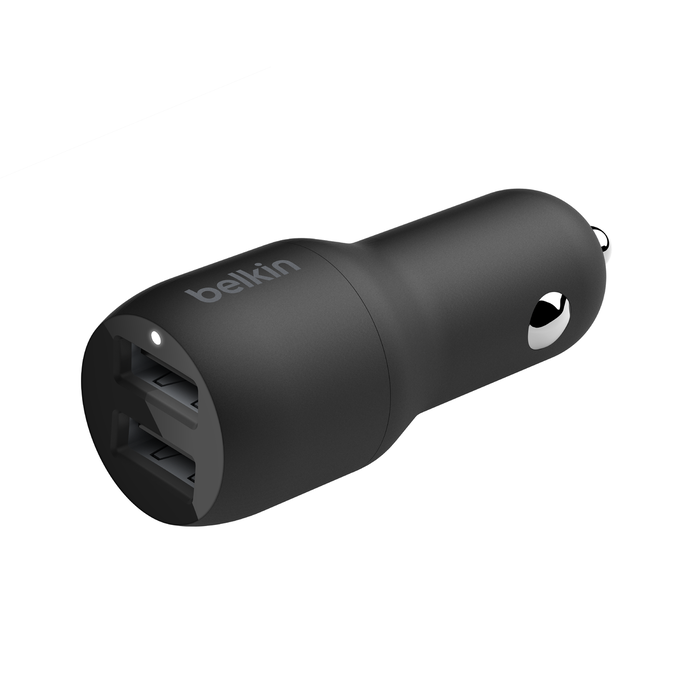 24W Dual USB-A Car Charger