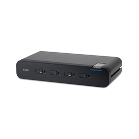 Universal Secure KVM Switch, 4 Port, Dual Head, , hi-res