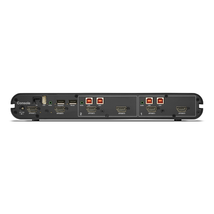 Universal Secure KVM Switch, 2Port Dual Head w/ CAC Belkin Belkin UK
