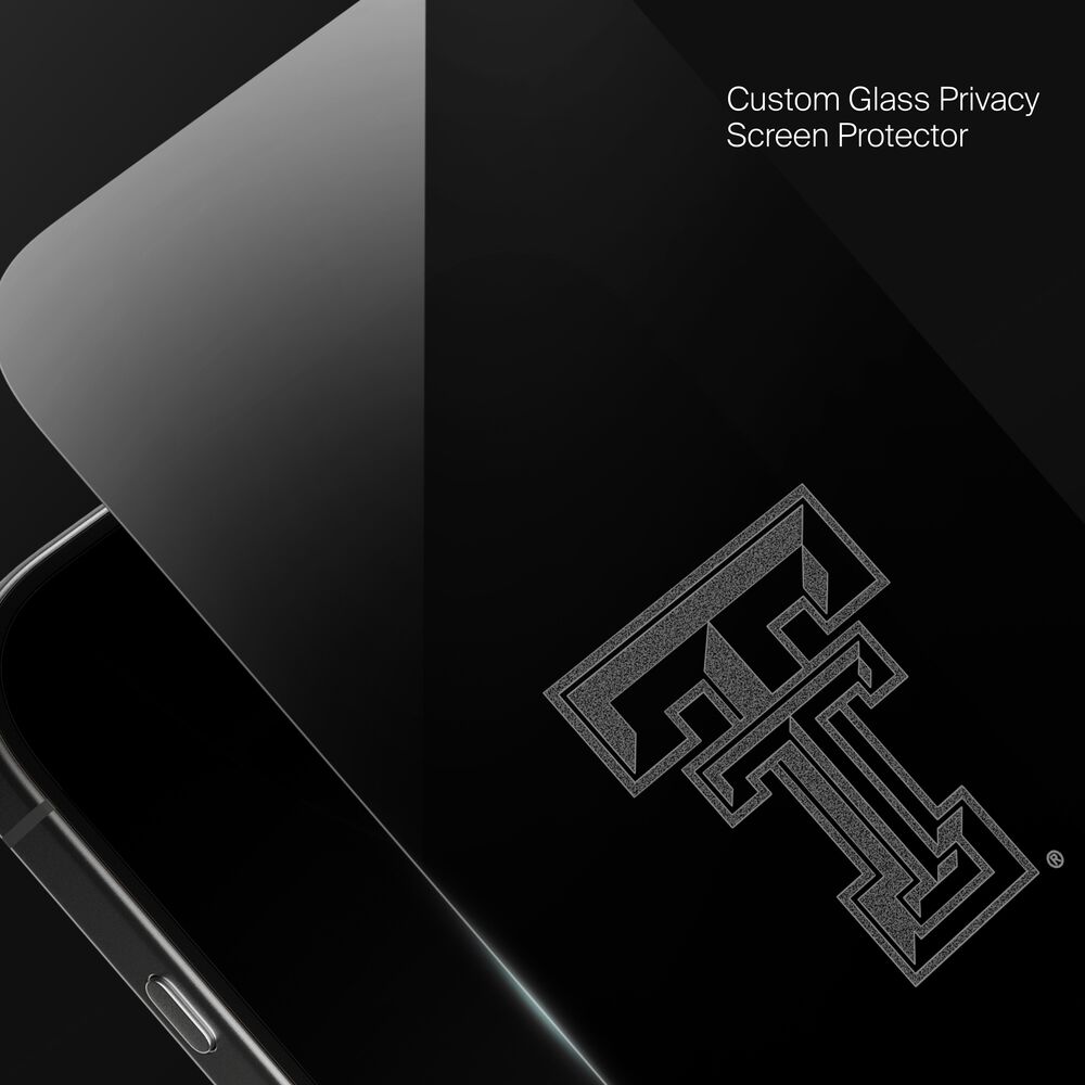 Texas Tech Red Raiders Custom Glass Screen Protector, , hi-res