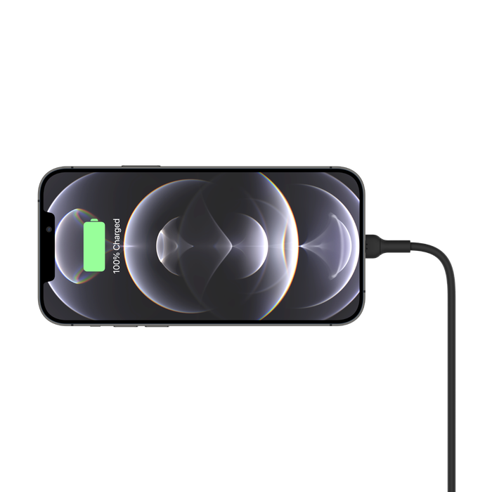 Magnetische draadloze 10W-autolader, Zwart, hi-res