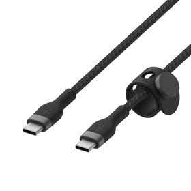 USB-C to USB-C Cable 60W, Black, hi-res