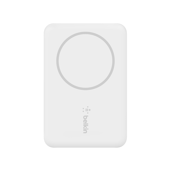 Magnetic Wireless Power Bank 2.5K, White, hi-res