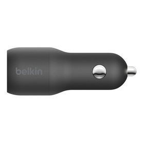 32W USB-C PD + USB-A 차량용 충전기, Black, hi-res