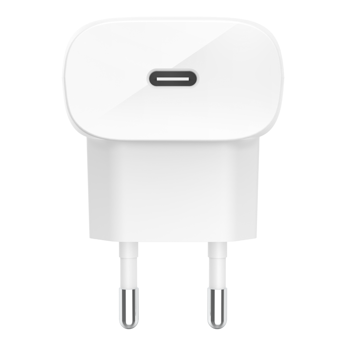 Apple Adaptateur secteur USB-C original pour l'iPhone 8 - Chargeur -  Connexion USB-C - 20W - Blanc