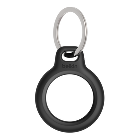 Secure Holder with Key Ring for AirTag 2-Pack, Black, hi-res