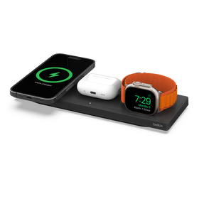 3-in-1 Wireless Charging Pad with Official MagSafe Charging 15W 