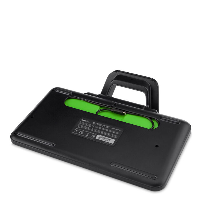 Wired Tablet Keyboard w/ Stand for iPad (Lightning Connector), , hi-res